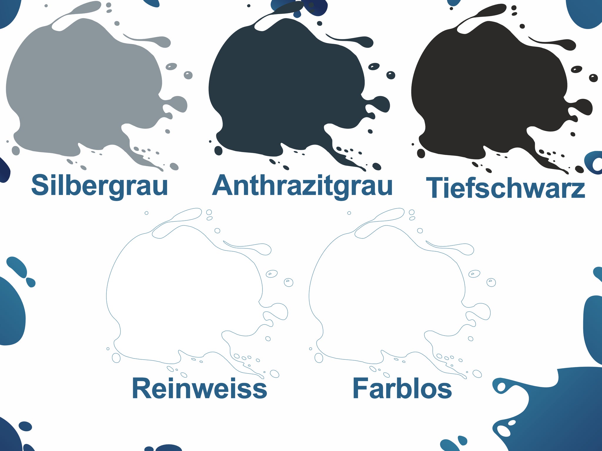 Bootslack MATT Anthrazitgrau RAL 7016 - Yachtlack Für Holz & Metall Mit Lackier-Set